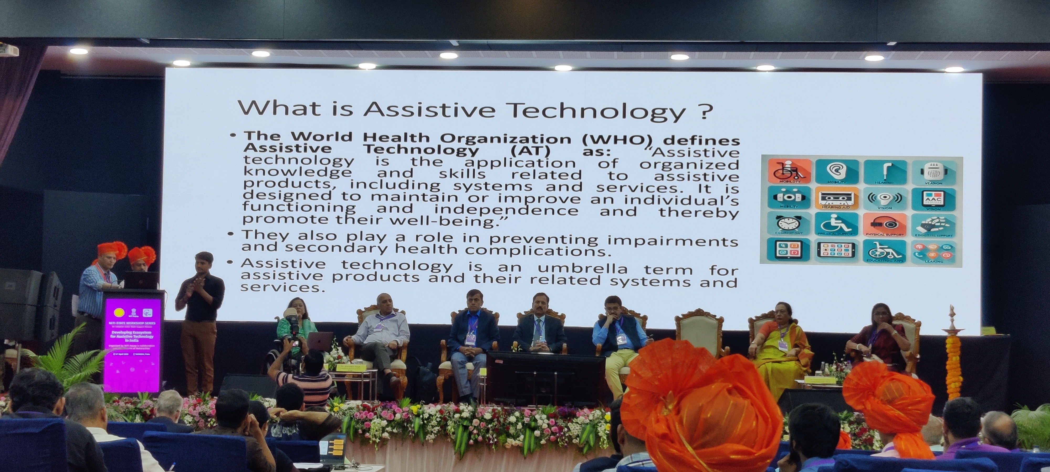 2. NITI Aayog - Developing Ecosystem for Assistive Technology, Pune, Maharashtra
